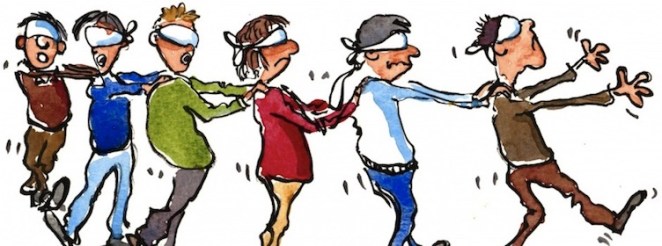 Blind Faith - cartoon