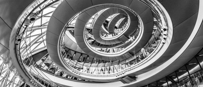 spiral building